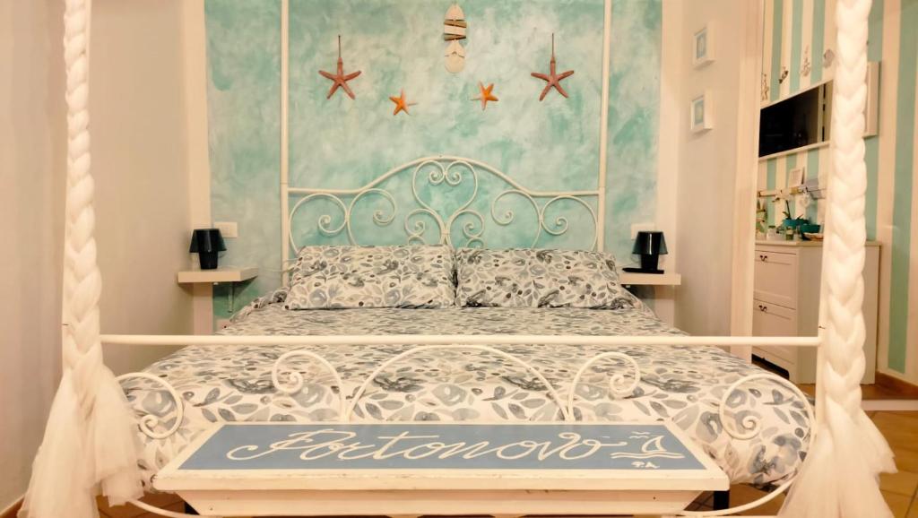 Postel nebo postele na pokoji v ubytování B&B La Casa in Centro