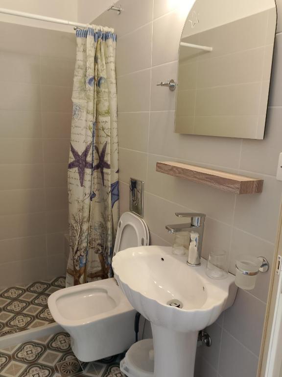 Koupelna v ubytování LIGEIA HOME