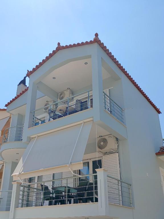 Balkón nebo terasa v ubytování LIGEIA HOME