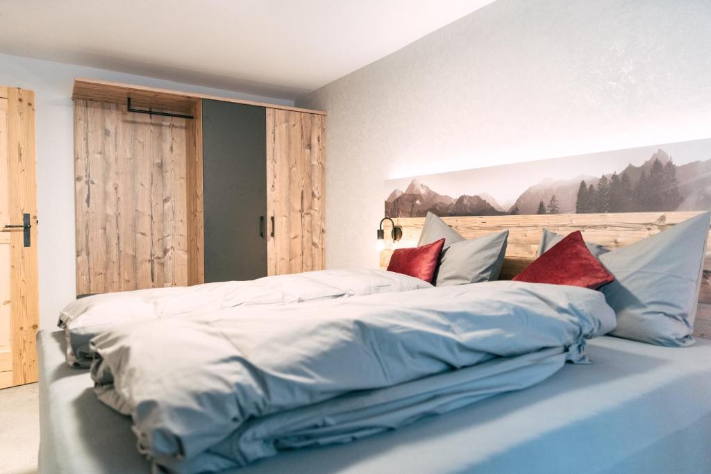 Postel nebo postele na pokoji v ubytování Fonses Chalet