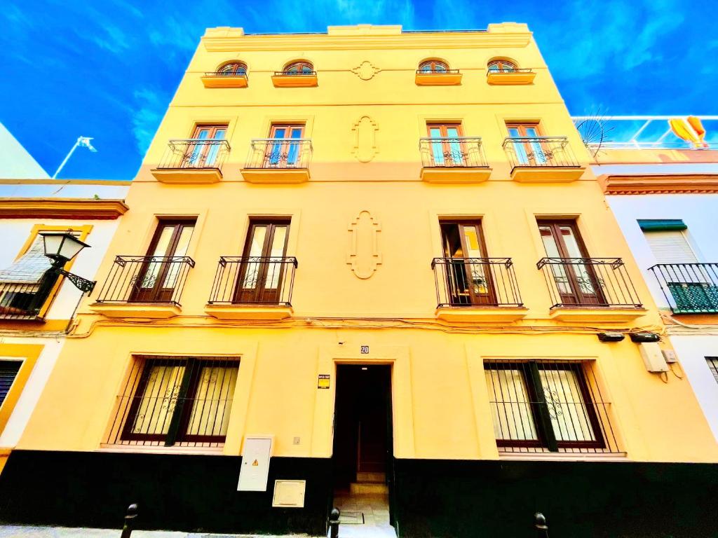 The building in which Az apartmant is located