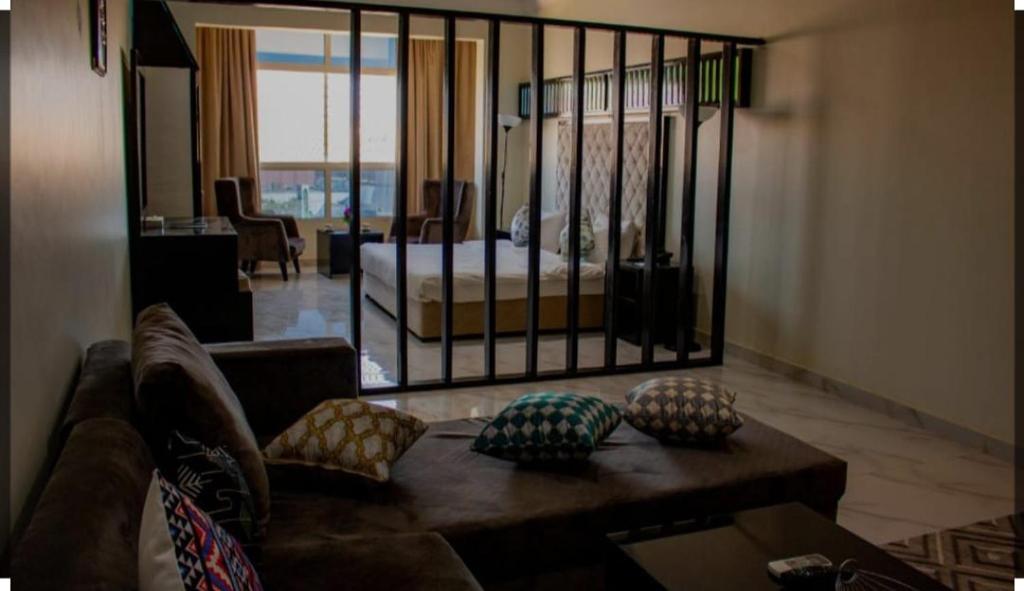 Un lugar para sentarse en Qasayed Hotel Salalah, فندق قصائد صلالة