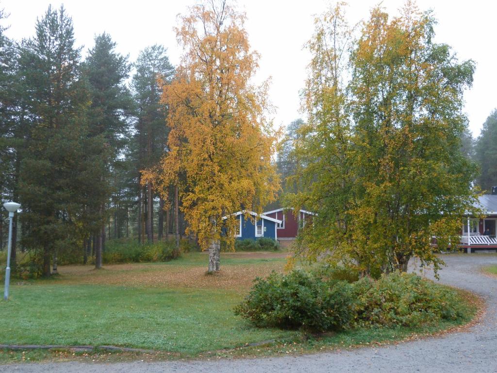 Zahrada ubytování Skabram Camping & Stugby