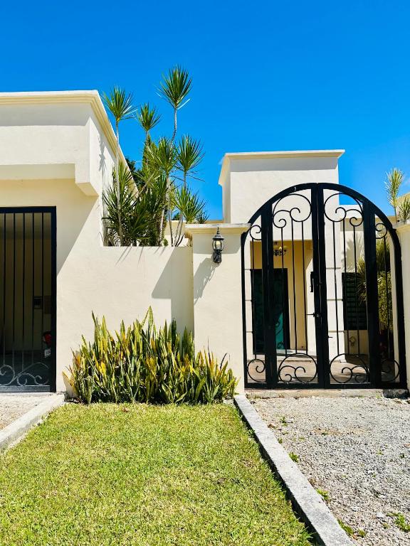 Zahrada ubytování Villas Mar Turquesa Cozumel