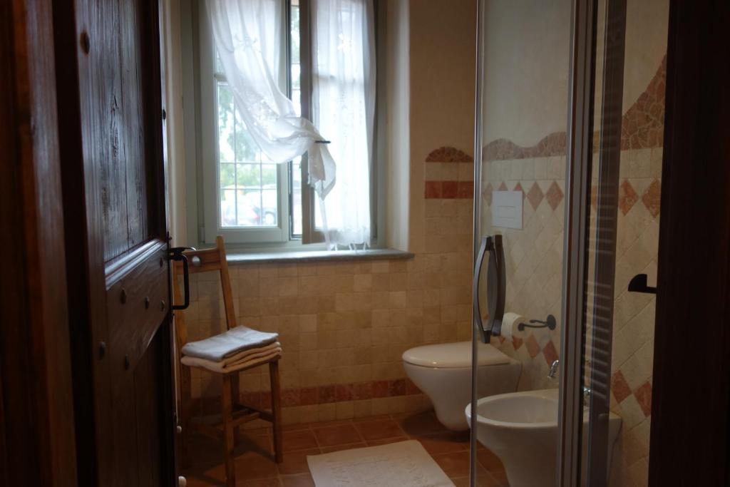 A bathroom at Locanda degli Ultimi