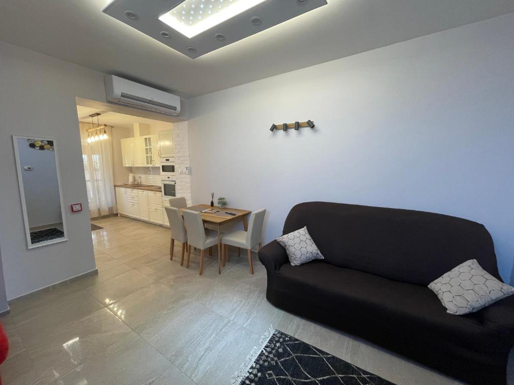 Posezení v ubytování Vitality Apartman