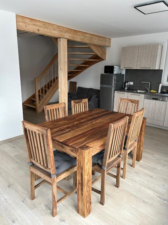 Kuchyň nebo kuchyňský kout v ubytování Horský dům Vojta