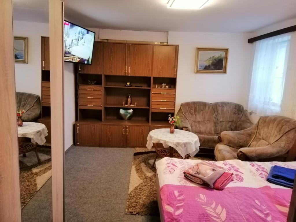 Posezení v ubytování Penzion JURA