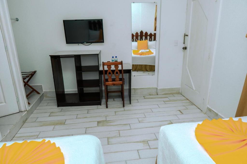 Hotel Casona de La Isla - Camera Doppia Con Letti Singoli Con Vista Lago