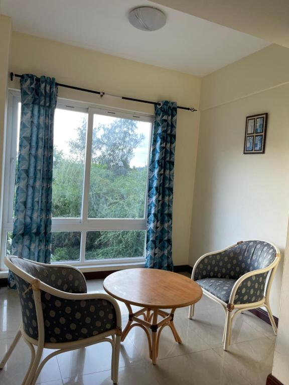 Posezení v ubytování Sunrise Apartments-Nyali