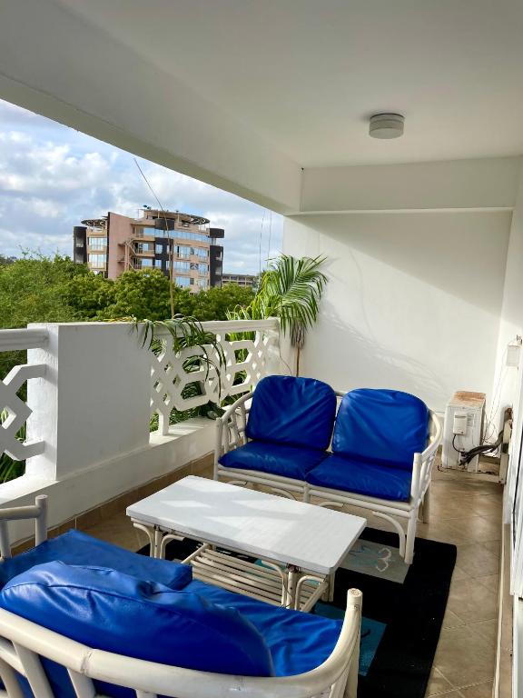 Balkón nebo terasa v ubytování Sunrise Apartments-Nyali