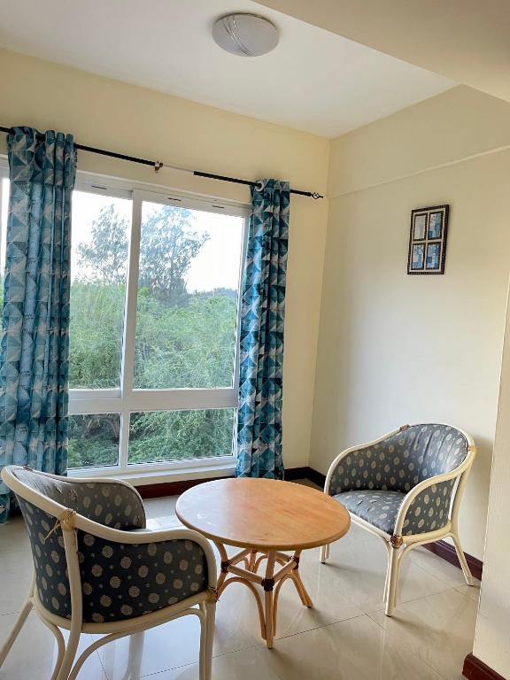 Posezení v ubytování Sunrise Apartments-Nyali