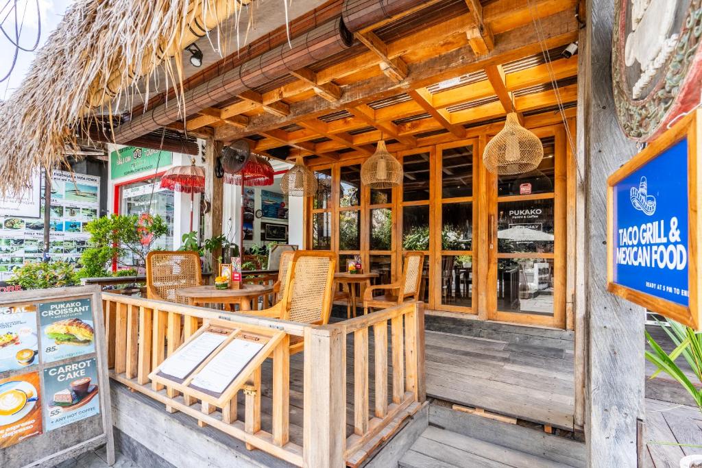 Restaurace v ubytování Meruhdani Boutique Hotel Ubud