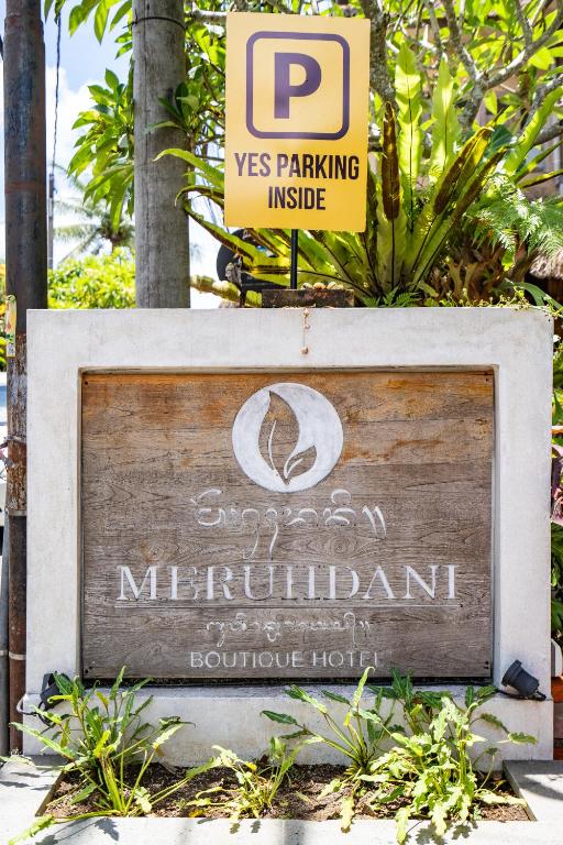 Certifikát, hodnocení, plakát nebo jiný dokument vystavený v ubytování Meruhdani Boutique Hotel Ubud