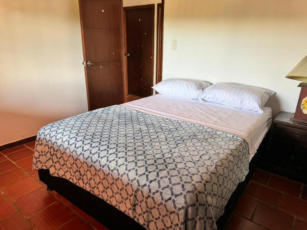 Postel nebo postele na pokoji v ubytování Finca el Paraíso