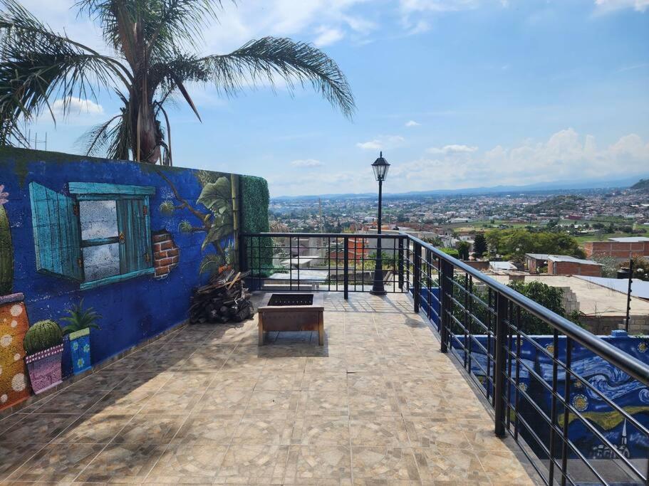 Balkón nebo terasa v ubytování Casa azul