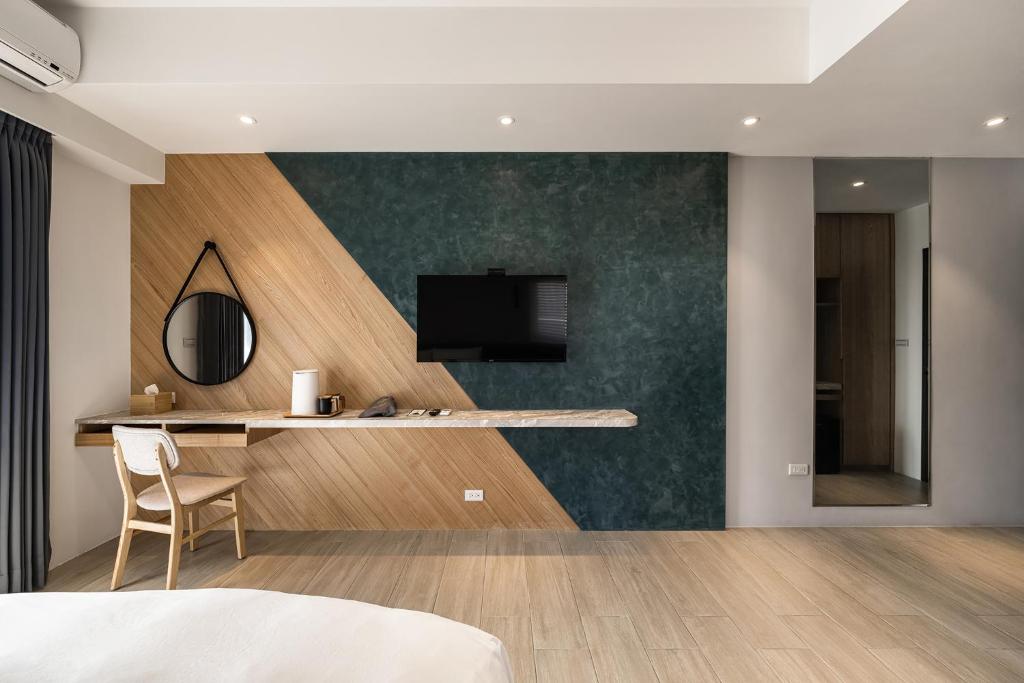 TV a/nebo společenská místnost v ubytování Antler Guest House