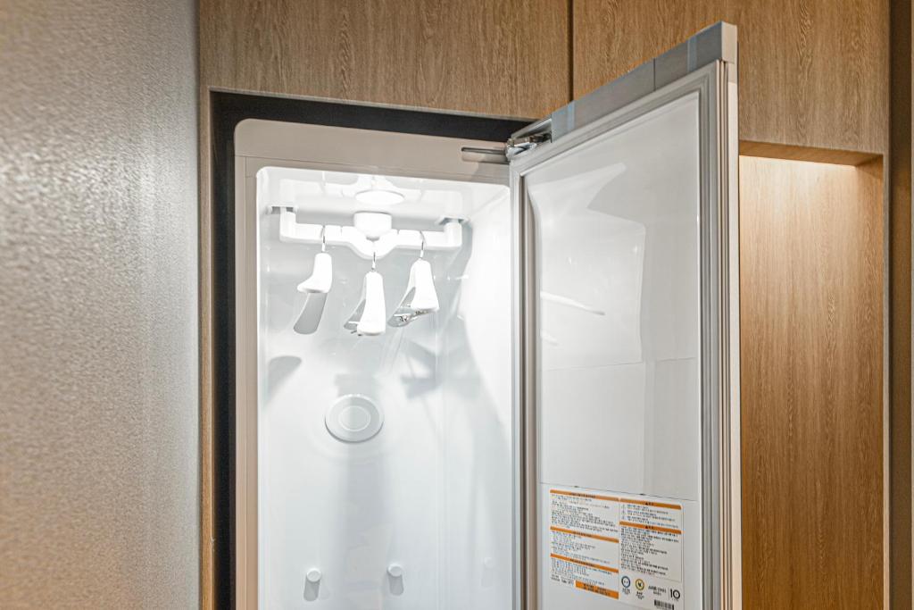 Koupelna v ubytování Gyeongju Poverta Hotel