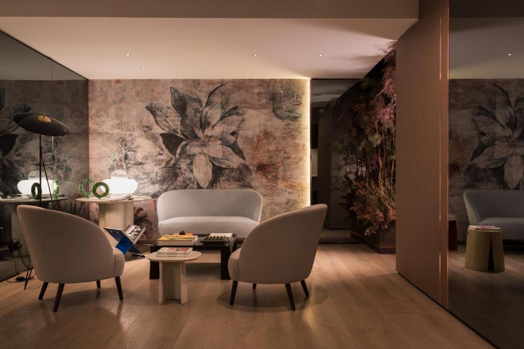 Posezení v ubytování Agra Suites