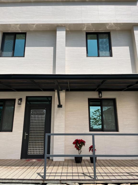 Balkón nebo terasa v ubytování 楠山民宿Nanshan Homestay