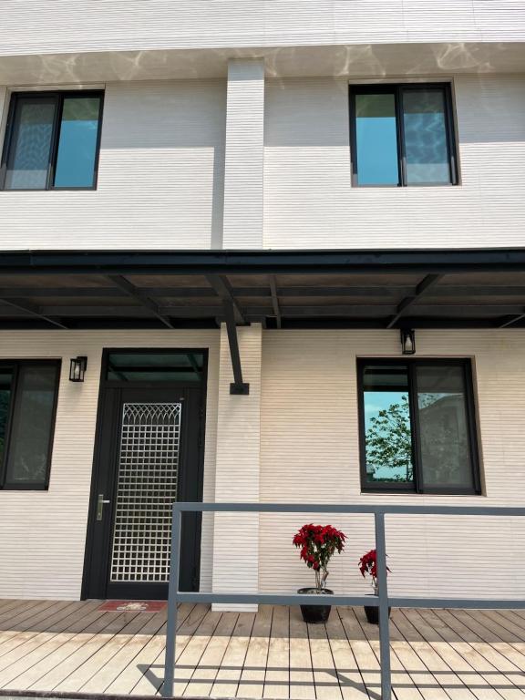 Balkón nebo terasa v ubytování 楠山民宿Nanshan Homestay