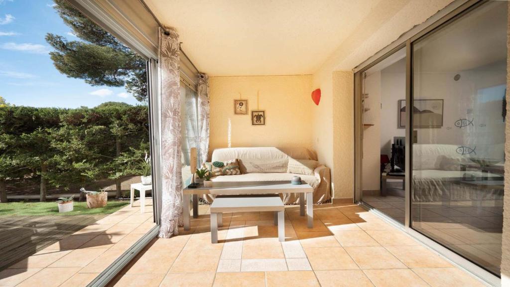 Balkón alebo terasa v ubytovaní Eleuthera- 171- Appart lumineux 4 pers