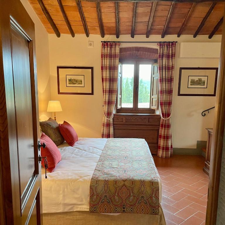 Posteľ alebo postele v izbe v ubytovaní Capannelle Wine Resort