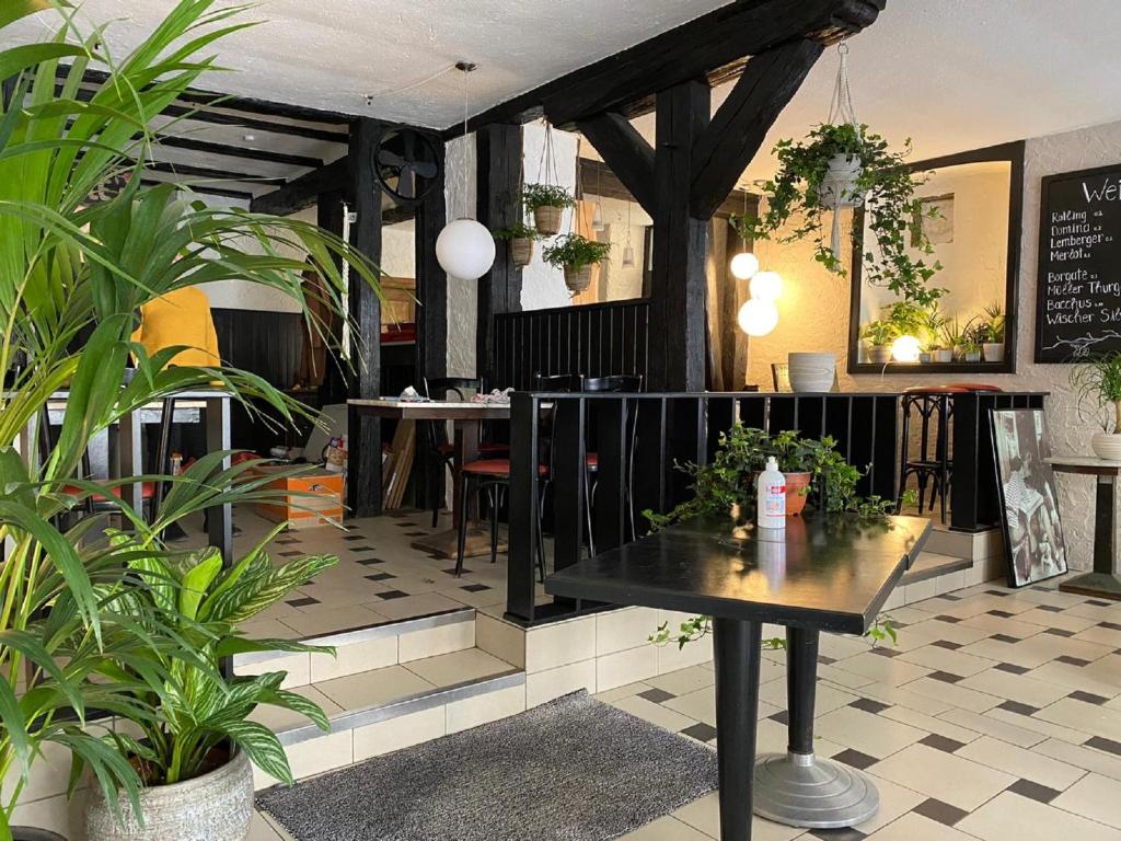 Restaurace v ubytování Hotel Café Rhönperle