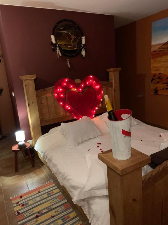 Postel nebo postele na pokoji v ubytování Guest house Western-city
