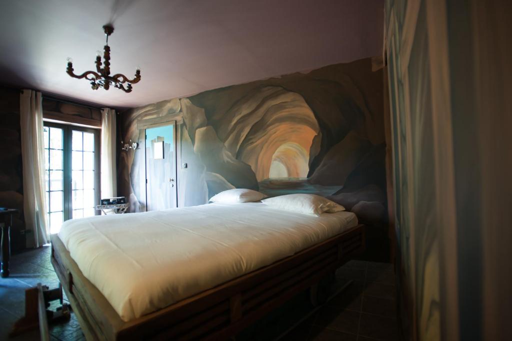 Postel nebo postele na pokoji v ubytování Guest house Western-city