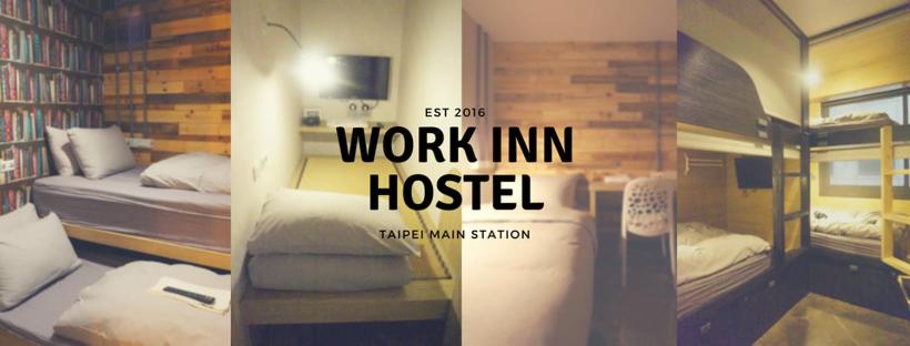 台北市にあるWORK INN TPEのベッド付きのホテルの写真