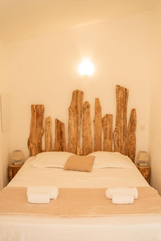 Postel nebo postele na pokoji v ubytování A Machja
