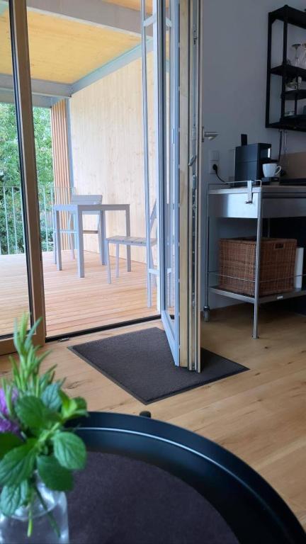 Kuchyň nebo kuchyňský kout v ubytování Haus Olga