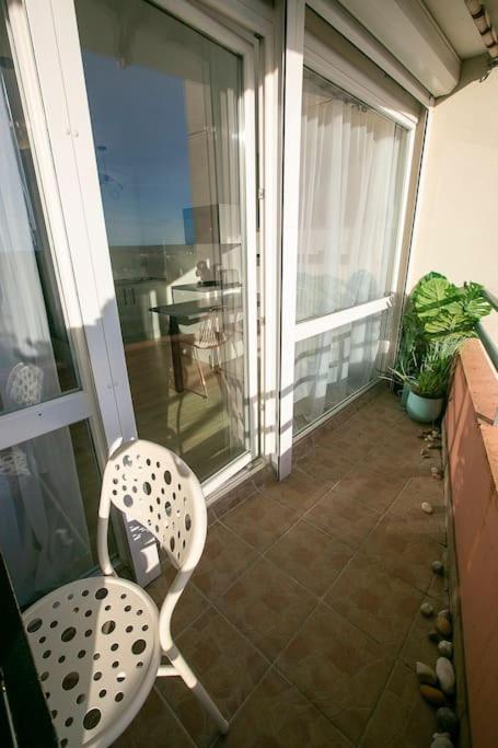 En balkon eller terrasse p&aring; Relax studio