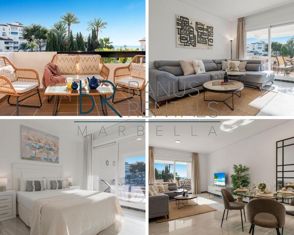 Banus Rentals Luminoso apartamento con vistas al mar