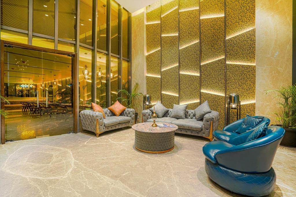 Posezení v ubytování Hotel Levelup Signature