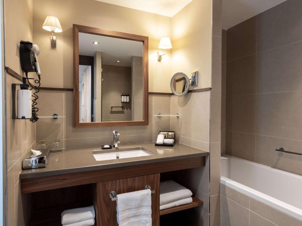 Koupelna v ubytování Sofitel Lyon Bellecour