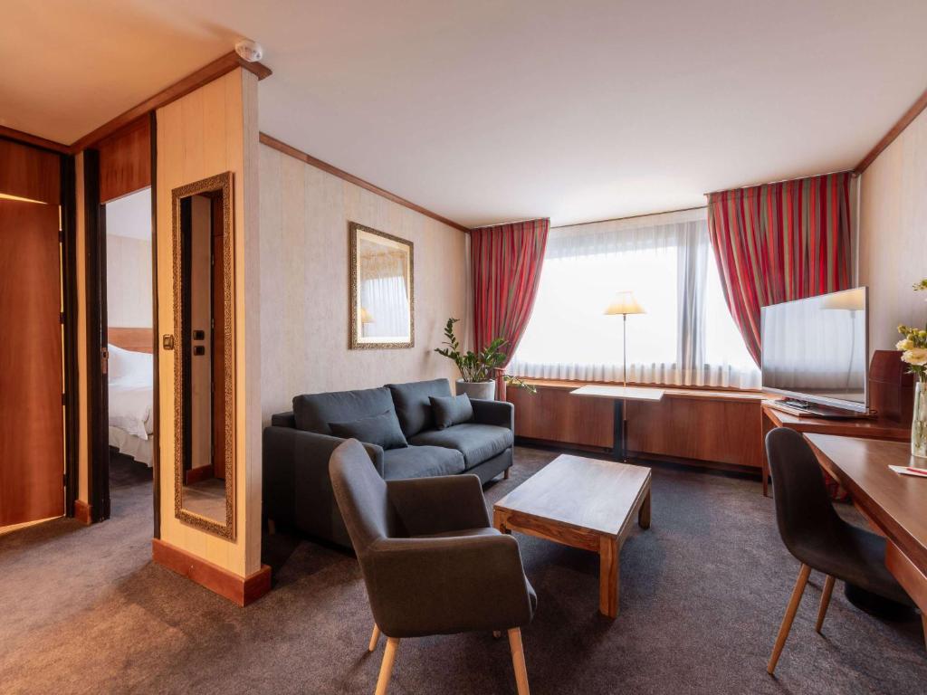 Posezení v ubytování Sofitel Lyon Bellecour