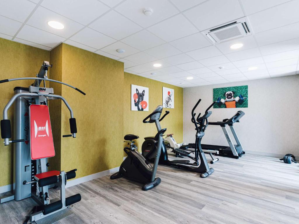 Fitness centrum a/nebo fitness zařízení v ubytování ibis Styles Contres-Cheverny
