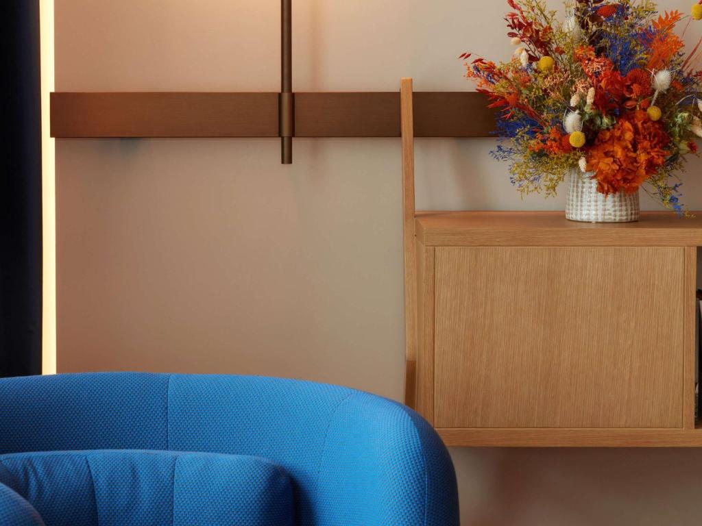Posezení v ubytování SO/ Paris Hotel