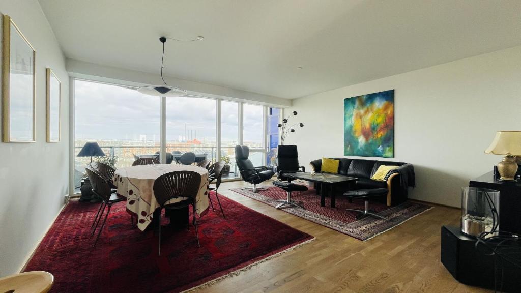 Posezení v ubytování ApartmentInCopenhagen Apartment 1591