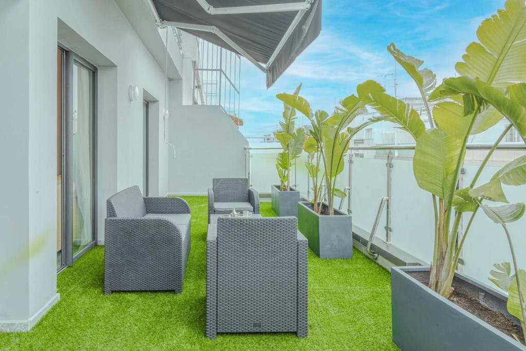 Posezení v ubytování Rent-inn Boutique Hotel