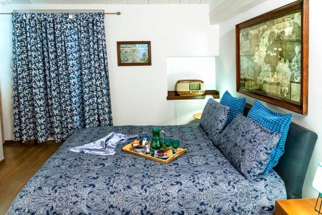 Postel nebo postele na pokoji v ubytování Lillac Cottage
