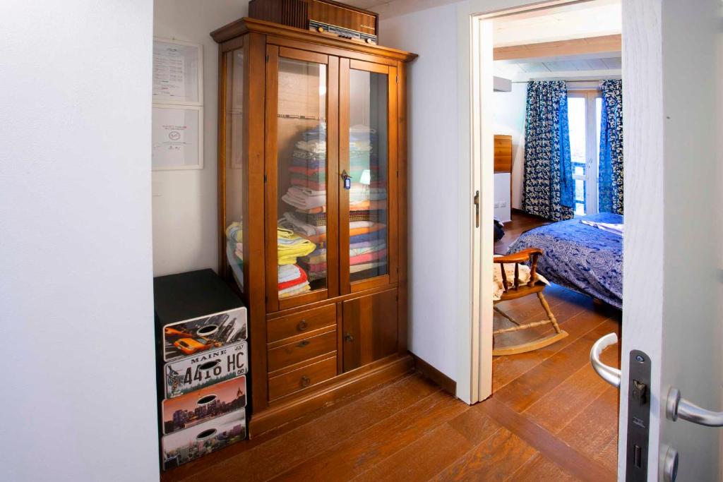 Postel nebo postele na pokoji v ubytování Lillac Cottage