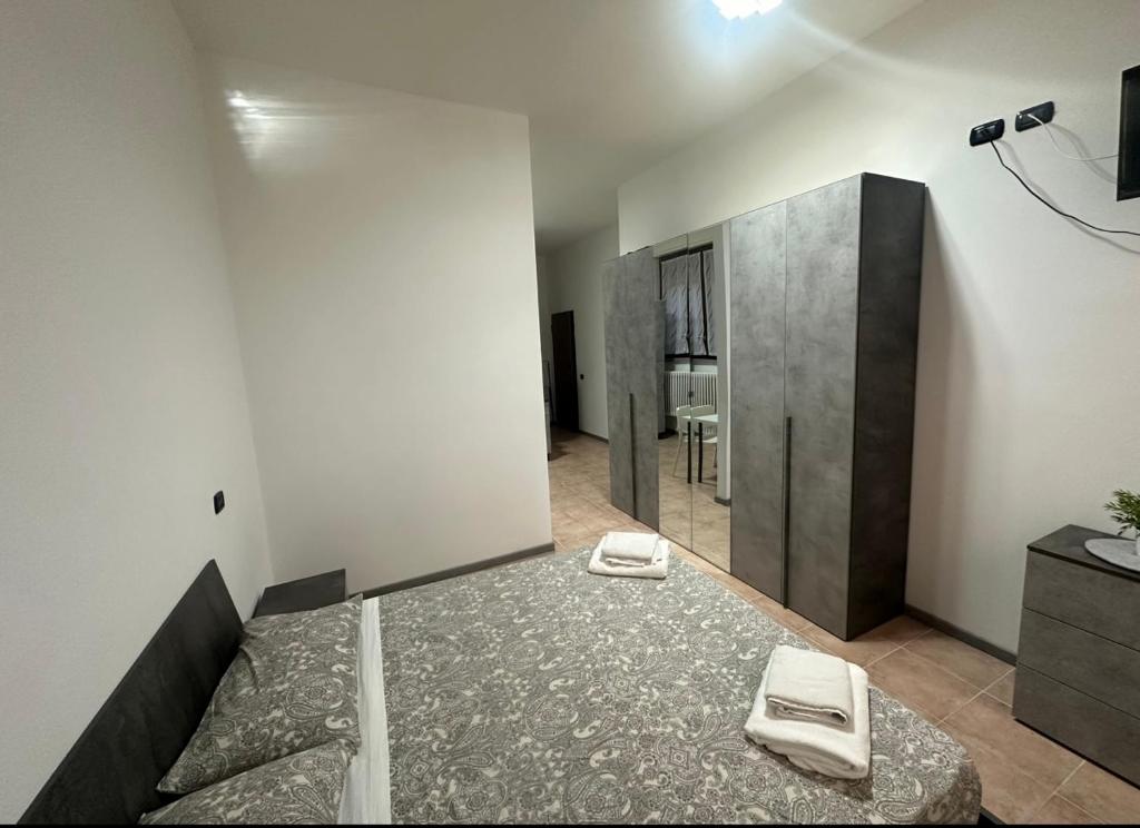 Postel nebo postele na pokoji v ubytování Jessy house