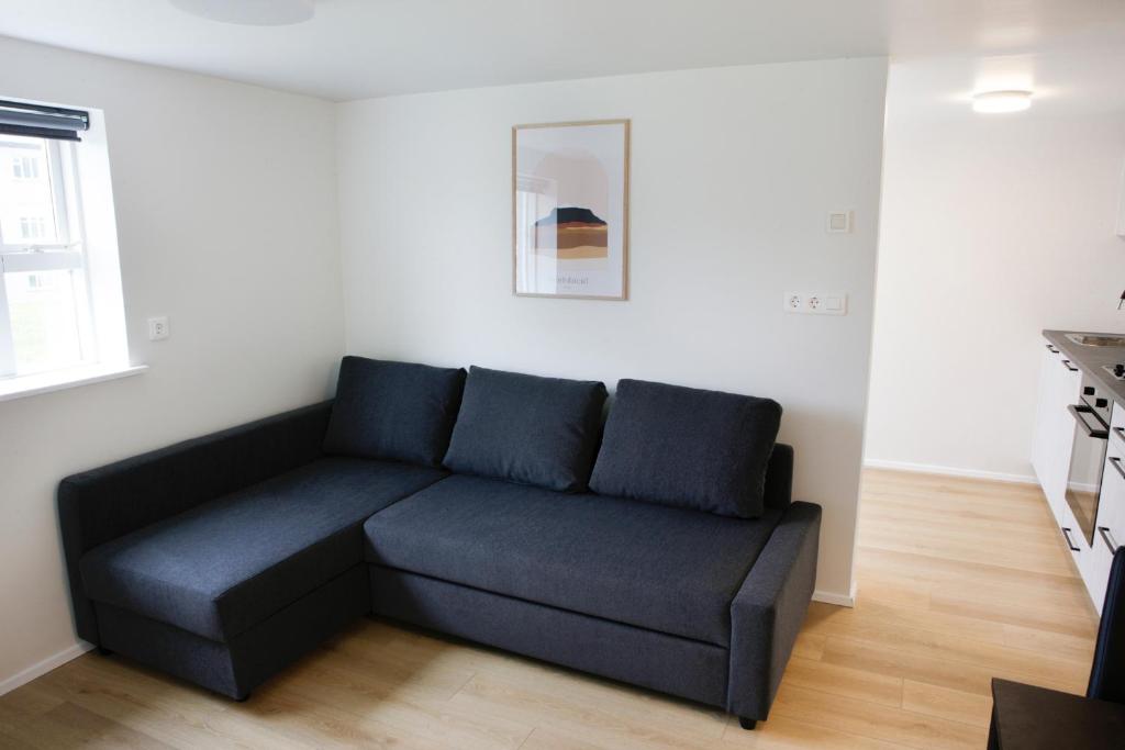 Istumisnurk majutusasutuses Eiðar - Apartments