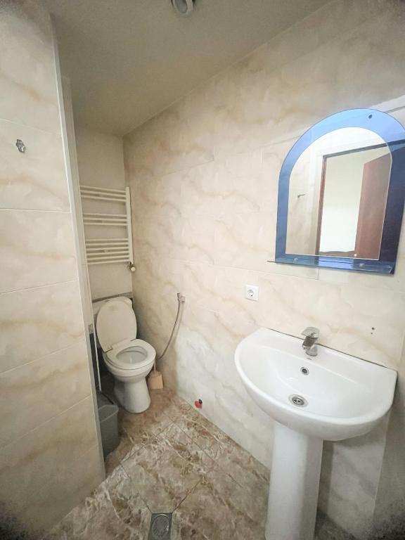 Koupelna v ubytování Hotel Vila