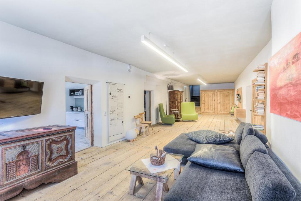 Posezení v ubytování Exclusive Apartment Tassenbacherhof