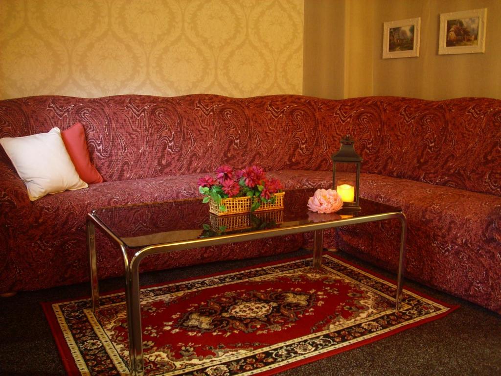 Posezení v ubytování Apartment Herlikovice