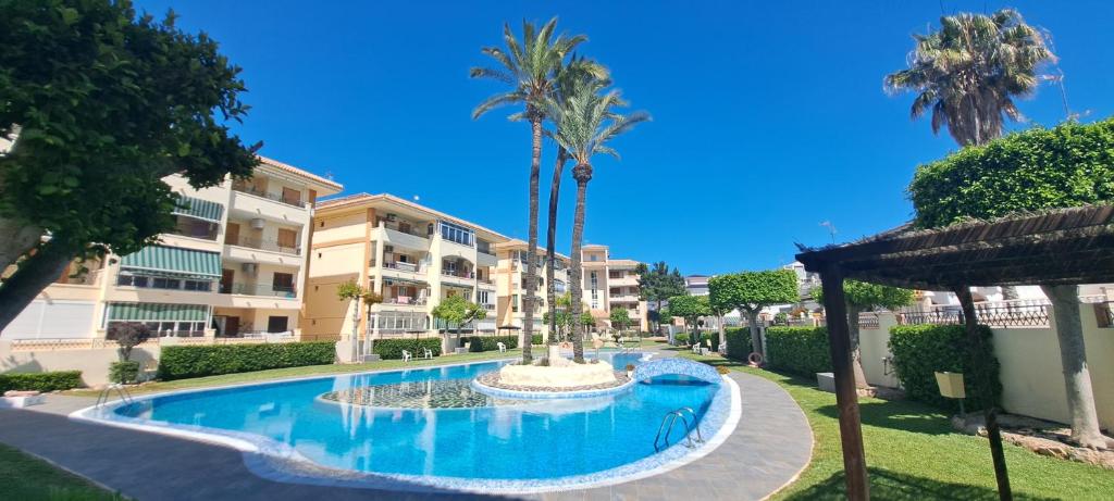 Bazén v ubytování Bungalow Casa de Pablo nebo v jeho okolí